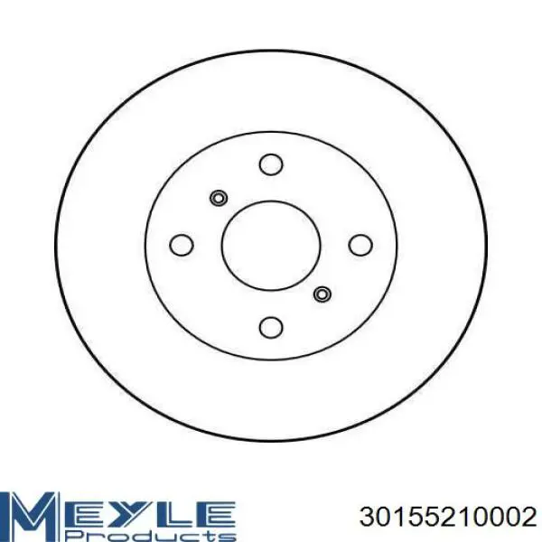 Гальмівні диски передні 4351212480 Toyota