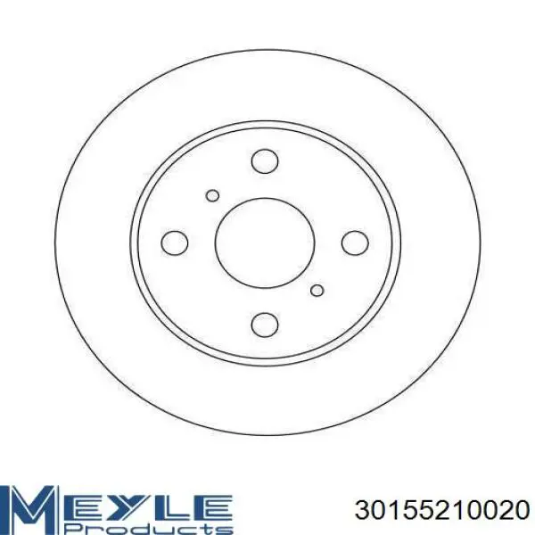 Диск гальмівний передній Maxgear 190751
