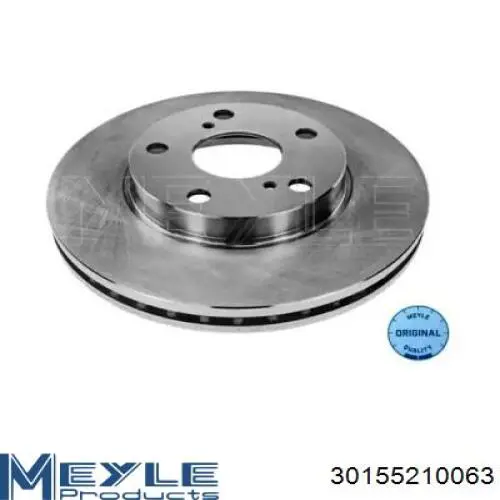 Диск переднього гальма Meyle 30155210063 ціна, від 43.83 USD