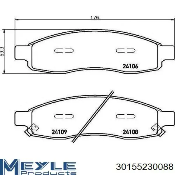 Задні дискові гальма Maxgear 192353 ціна, від 34.01 USD