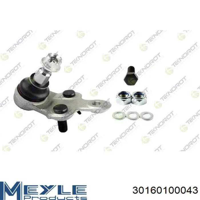 Кульова опора, нижня, ліва Rider RD993534706 ціна, від 10.69 USD