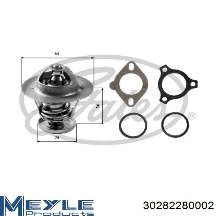 Автомобільний термостат Vernet 631288J ціна, від 9.09 USD
