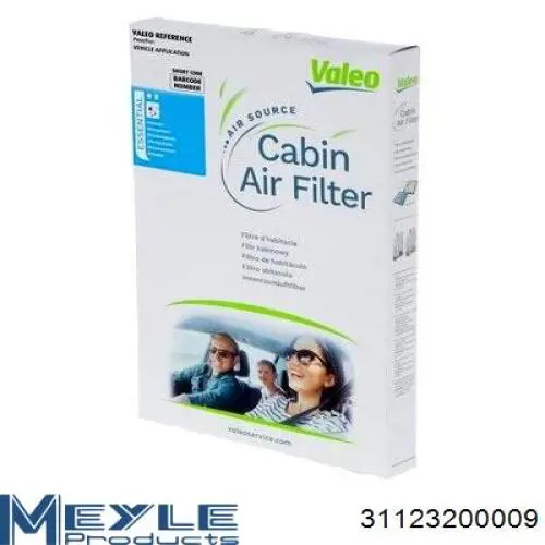 Фільтр салону 31123200009 Meyle