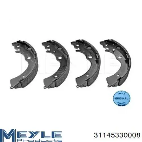Колодки гальмові задні, барабанні NTY HSTHD011 ціна, від 18.35 USD