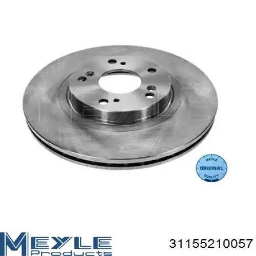 Диск переднього гальма Meyle 31155210057 ціна, від 43.75 USD