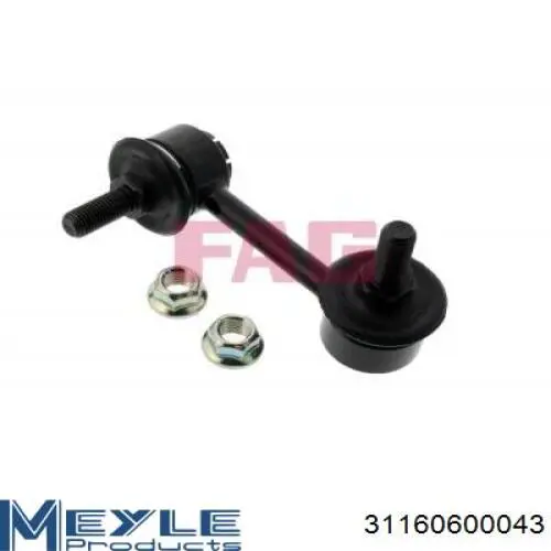 Амортизаційна стійка Meyle 31160600043 ціна, від 16.18 USD