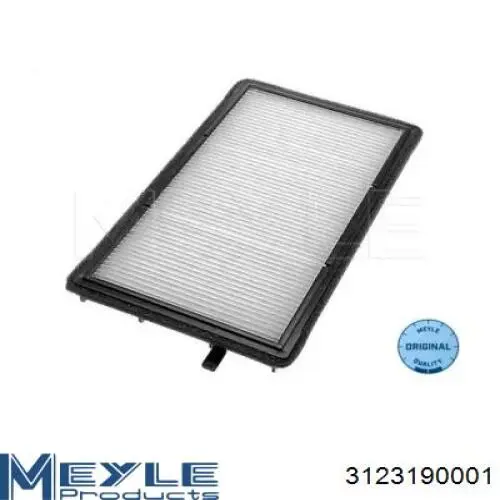 Фільтр повітряний обігрівача Meyle 3123190001 ціна, від 11.06 USD