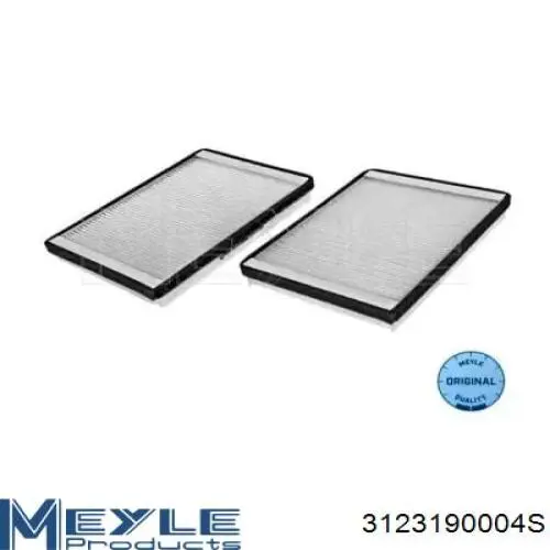 Фільтр повітряний обігрівача Meyle 3123190004S ціна, від 16.79 USD