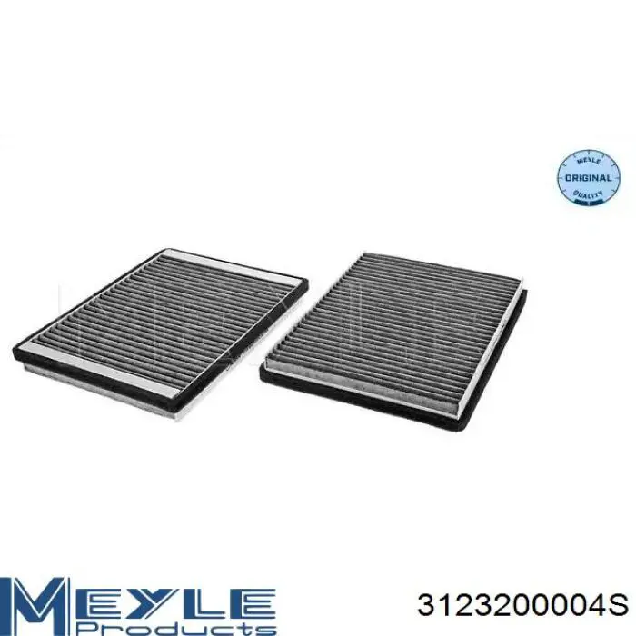Купити 3123200004S Meyle Фільтр салону вугільний