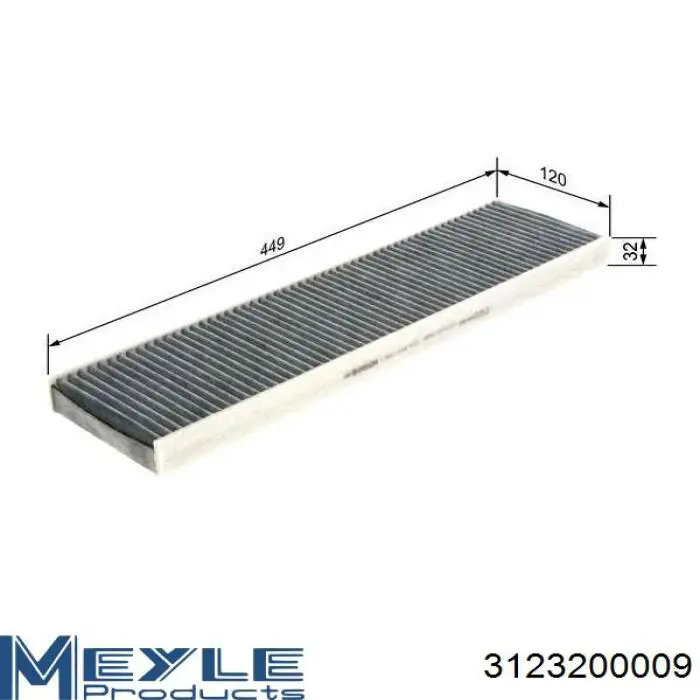 Фільтр повітряний обігрівача Magneti Marelli BCF247 ціна, від 12.59 USD