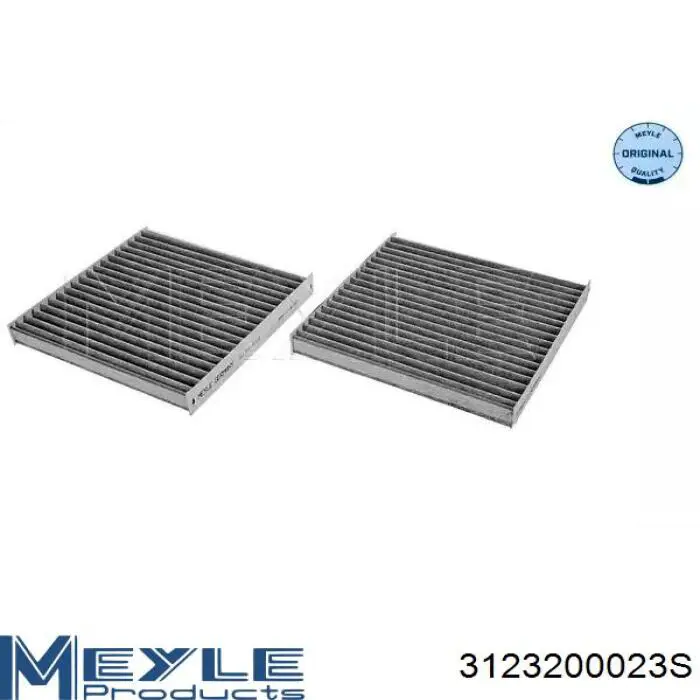 Купити 3123200023S Meyle Фільтр салону вугільний