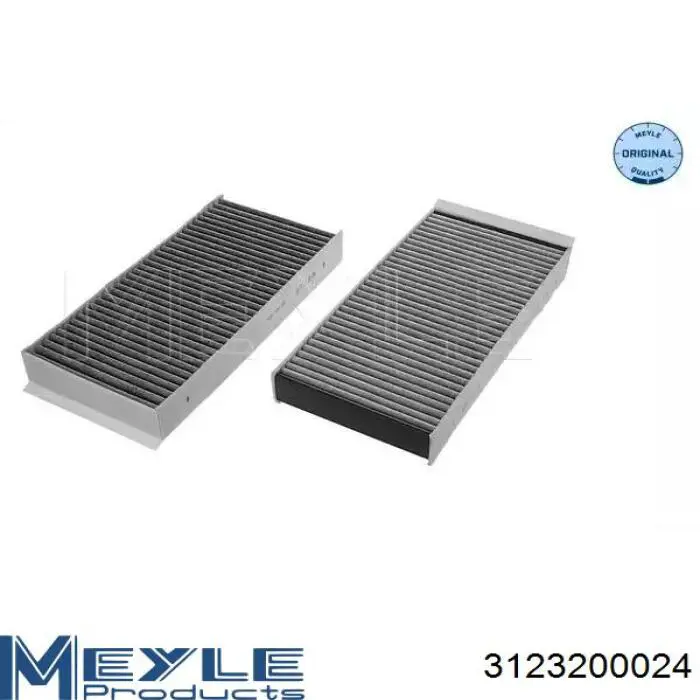 Фільтр повітряний обігрівача Meyle 3123200024 ціна, від 25.84 USD