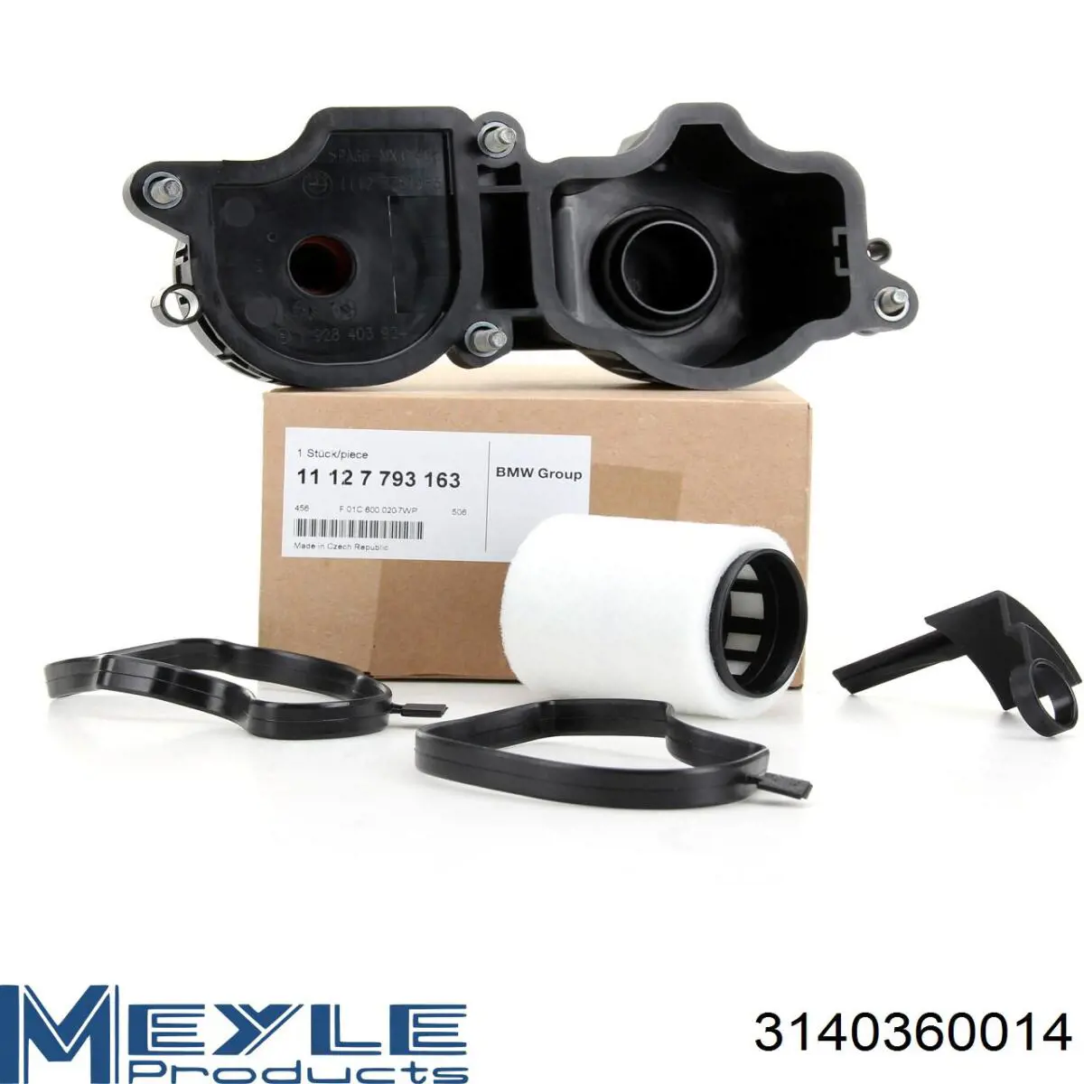 Купити 3140360014 Meyle Клапан PCV вентиляції картера