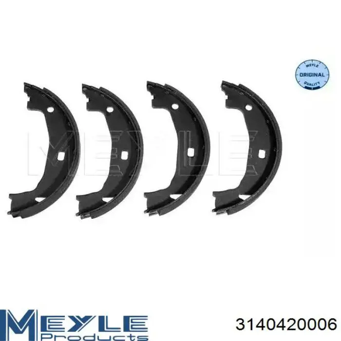 986487608 Bosch Гальмівні колодки ручника