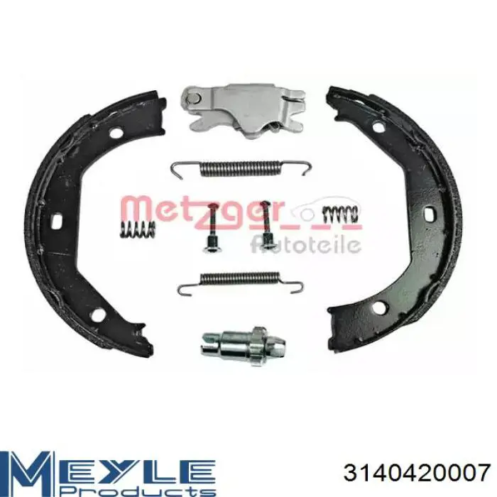 Колодки ручника 986487607 Bosch
