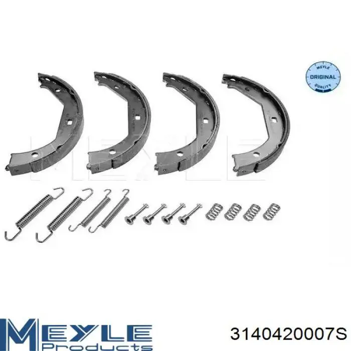 Купити 3140420007S Meyle Гальмівні колодки гальма стоянки