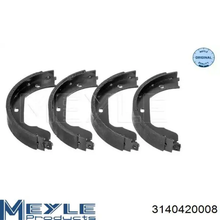 Колодки ручника / стоянкового гальма Bosch 986487625 ціна, від 18.56 USD