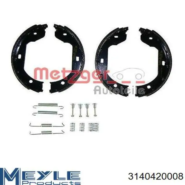 Купити 986487625 Bosch Гальмівні колодки гальма стоянки