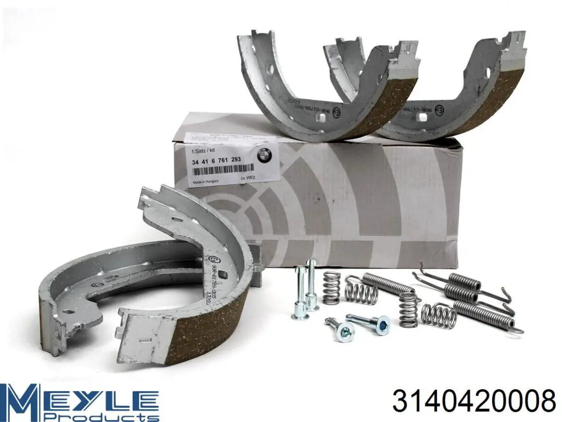 Колодки ручника 259850 Hart