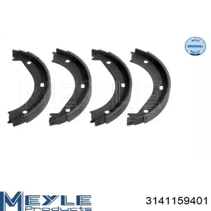 Купити 3141159401 Meyle Гальмівні колодки гальма стоянки