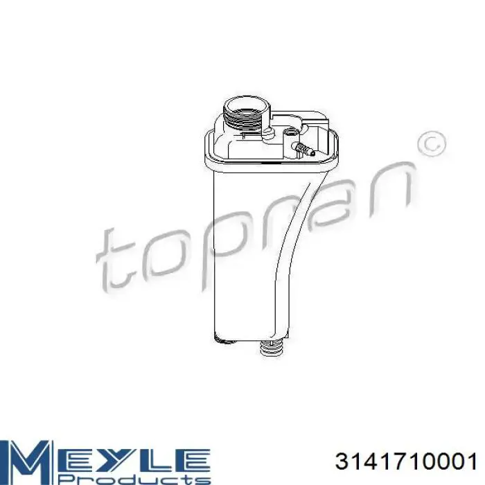 Бачок системи охолодження 52309 AIC