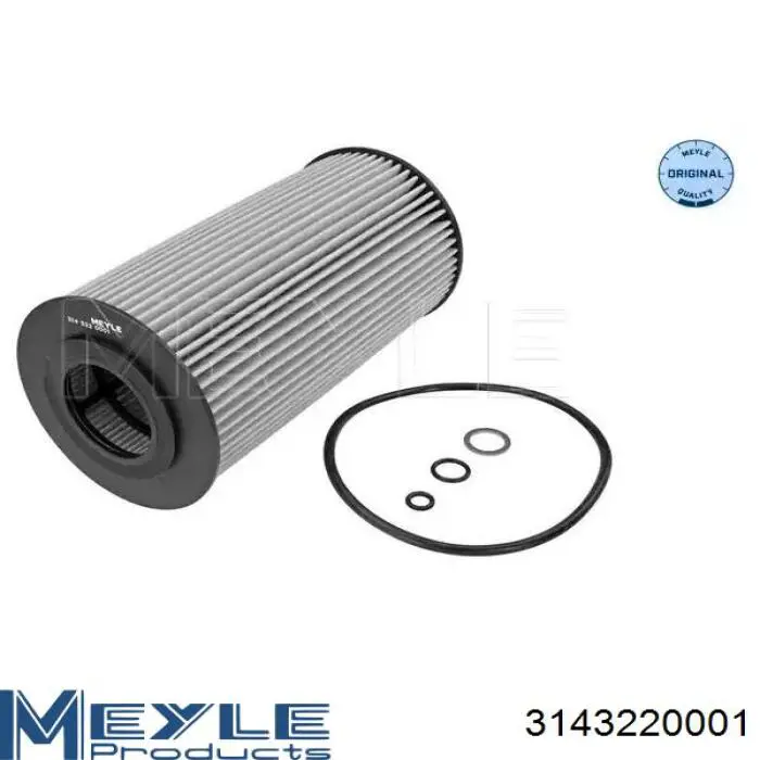 Купити 3143220001 Meyle Фільтр очищення масла відцентровий