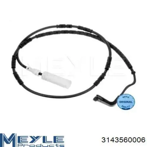 Датчик зносу гальмівних колодок, задній Meyle 3143560006 ціна, від 9.11 USD