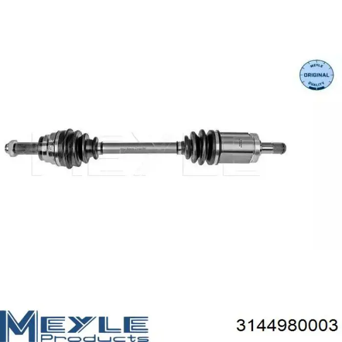 Привід передній лівий Meyle 3144980003 ціна, від 128.77 USD