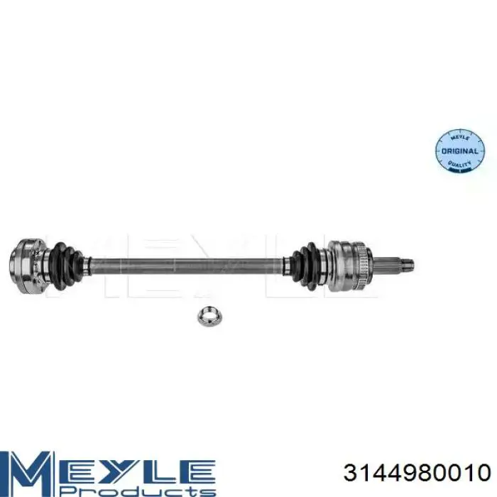 Піввісь задня, ліва 0021998 GKN-Spidan