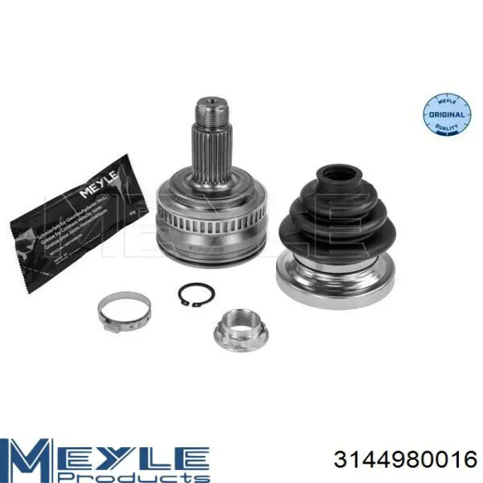 3144980016 Meyle ШРУС зовнішній задній