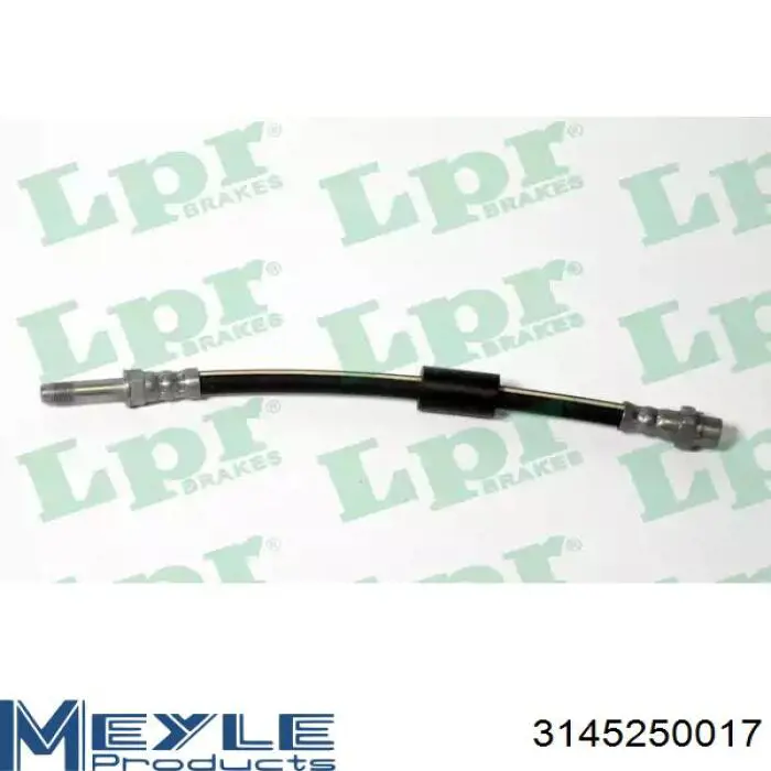 Шланг гальмівний передній Meyle 3145250017 ціна, від 8.44 USD
