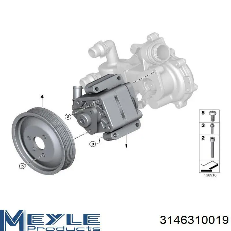 Купити S5020010 Polcar Насос гідравліки