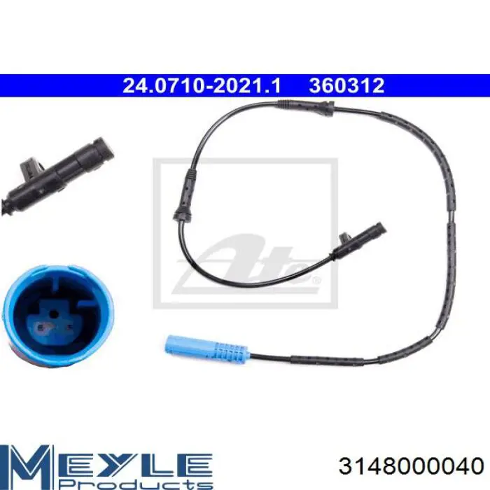 Купити 34526756385 BMW Датчик АБС (ABS) задній
