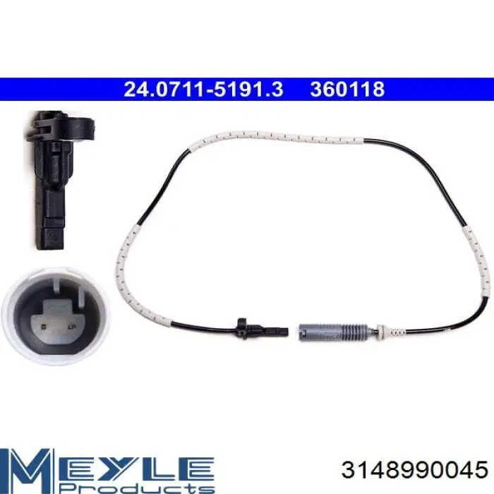 6760424 BMW Датчик АБС