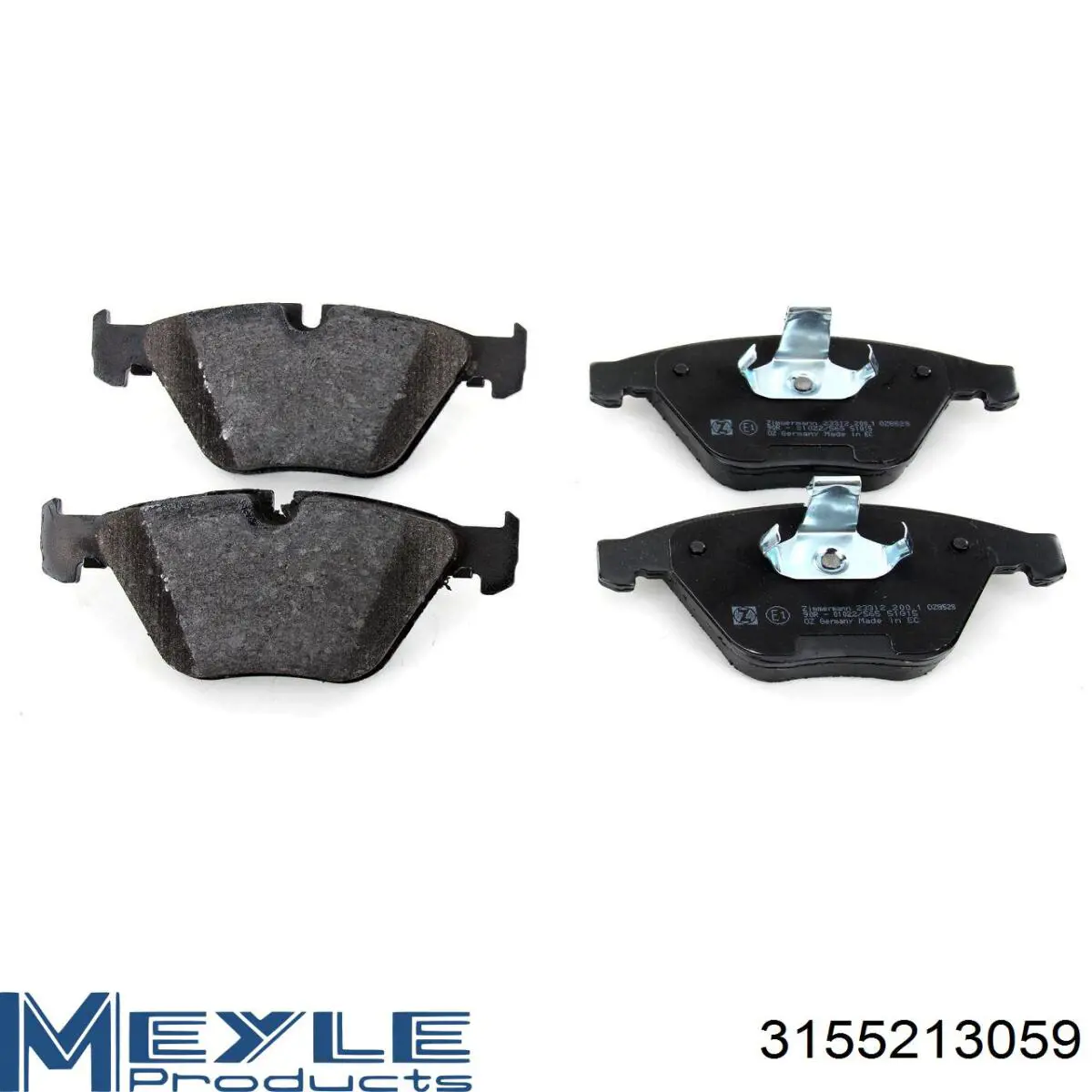Гальмівні диски передні 3155213059 Meyle
