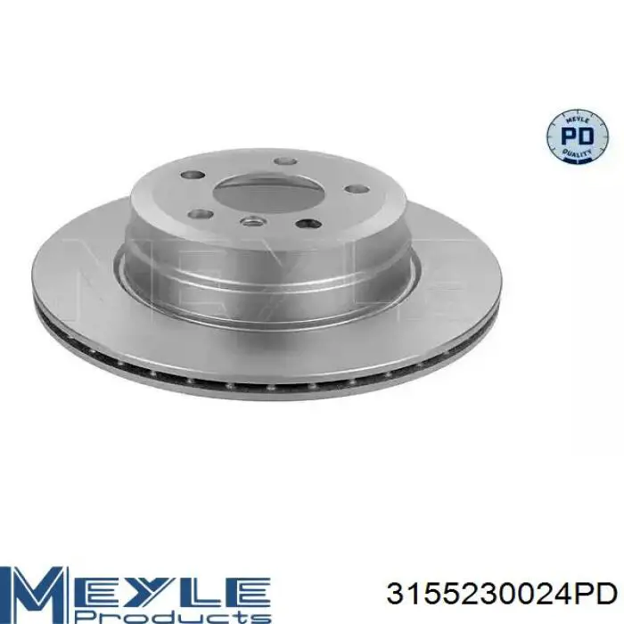 Задні дискові гальма Meyle 3155230024PD ціна, від 61.62 USD