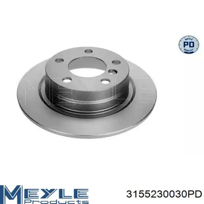 Купити 3155230030PD Meyle Диск заднього гальма