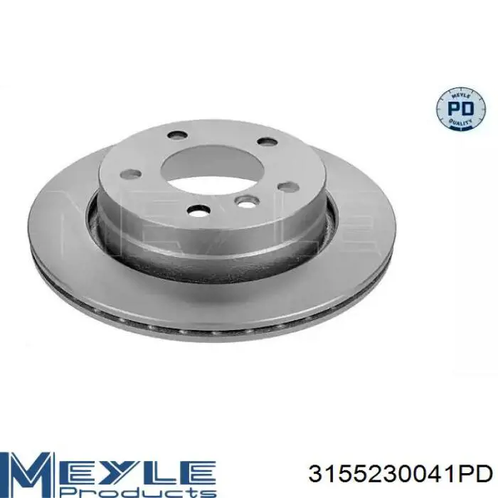 Задні дискові гальма Meyle 3155230041PD ціна, від 40.77 USD