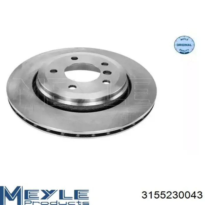 Задні дискові гальма Meyle 3155230043 ціна, від 43.57 USD