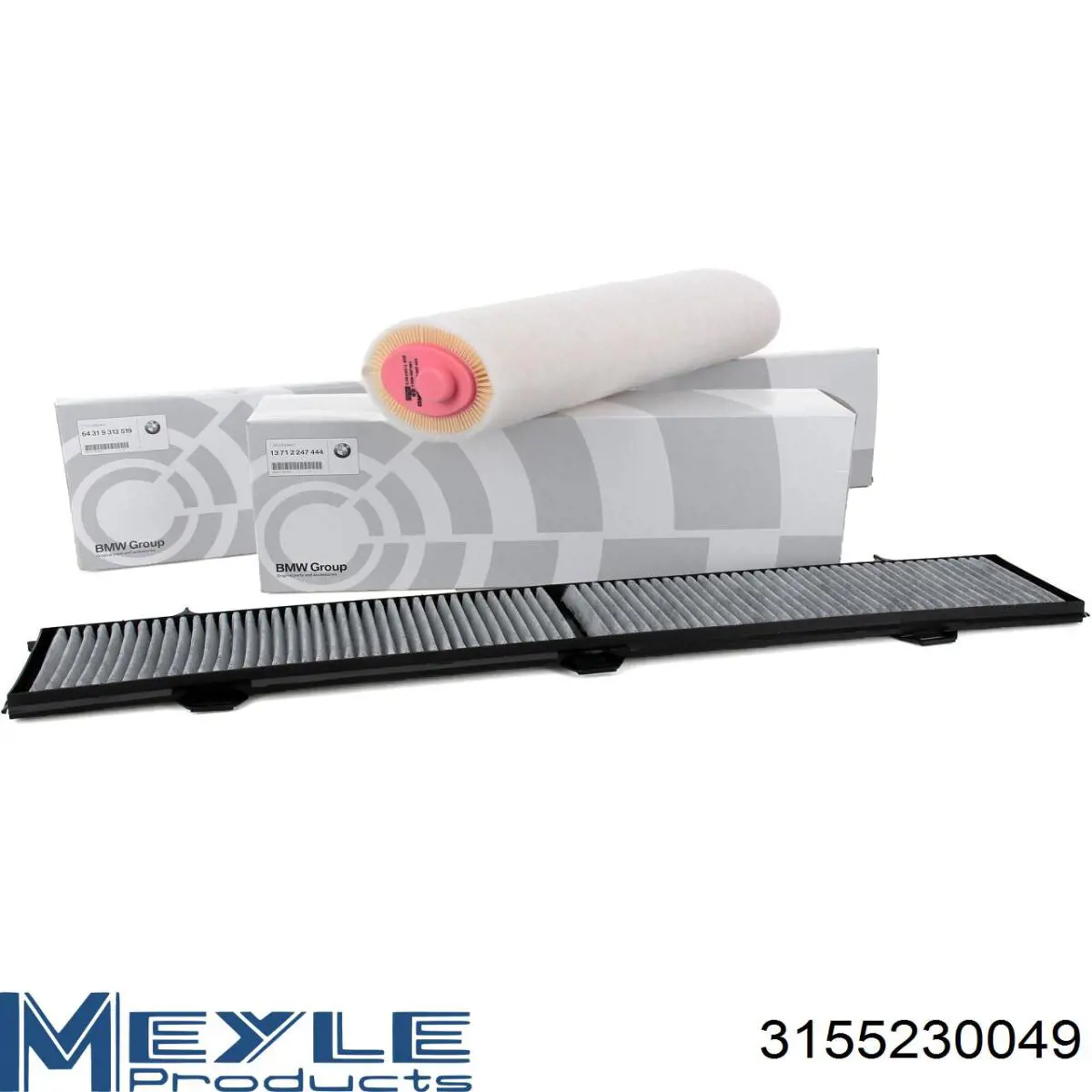 Диск гальмівний задній Meyle 3155230049