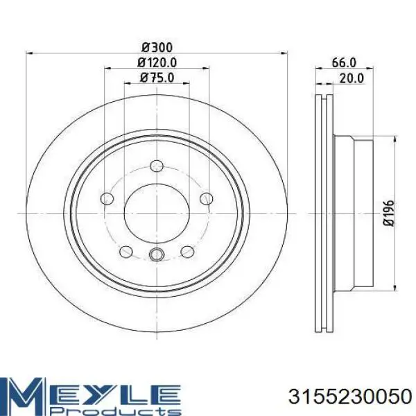 Задні дискові гальма Zimmermann 150343753 ціна, від 56.82 USD