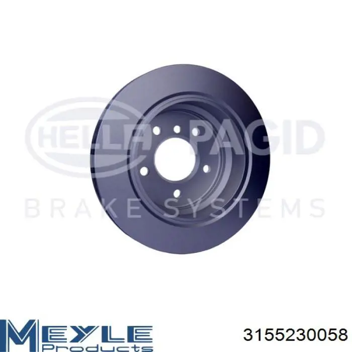 Диск гальмівний задній PEX 140110N