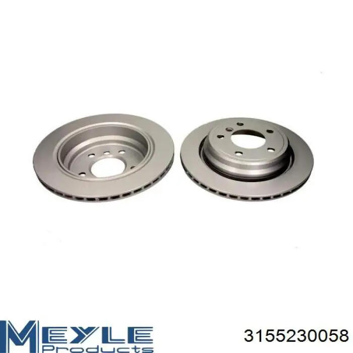 Задні дискові гальма Meyle 3155230058 ціна, від 37.92 USD