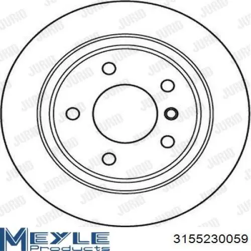 ADB114336 Blue Print Дискові гальма