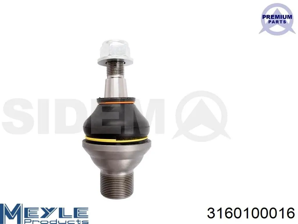 Купити 3160100016 Meyle Кульова опора, нижня