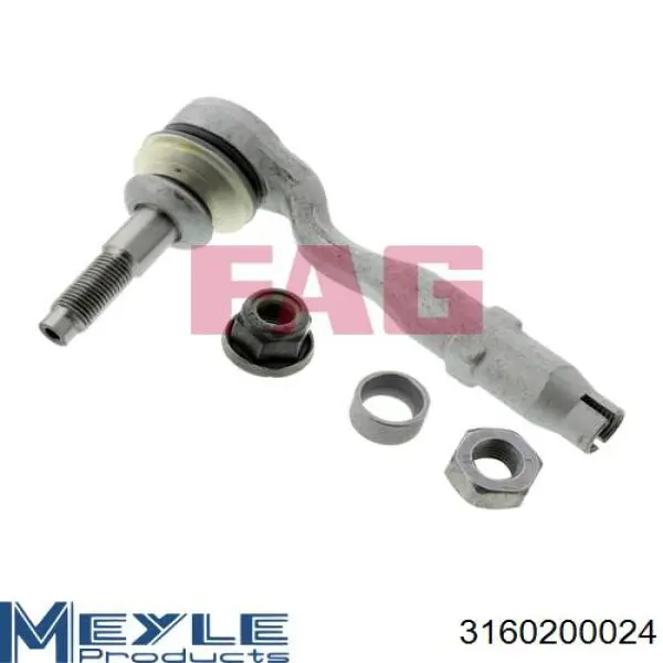 Наконечник рульовий Meyle 3160200024 ціна, від 28.88 USD