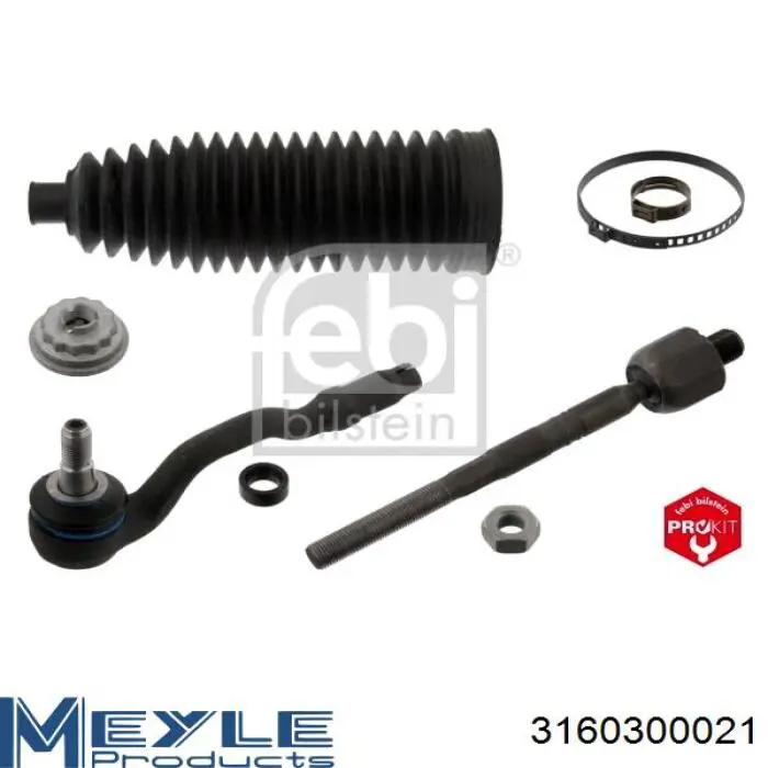 Тяга рульова в зборі Meyle 3160300021 ціна, від 35.19 USD