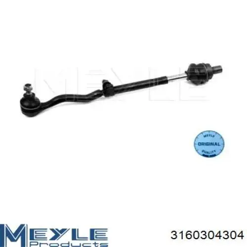 Тяга рульова в зборі, права Meyle 3160304304 ціна, від 23.60 USD