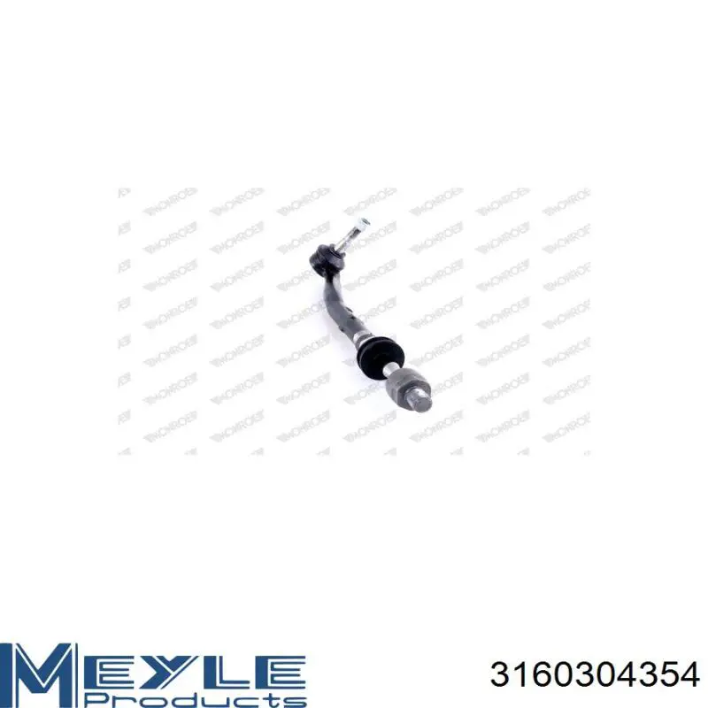 Тяга рульова в зборі, права 3160304354 Meyle