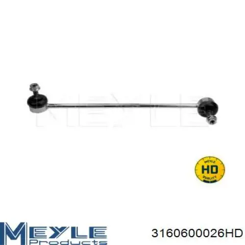 Стійка стабілізатора, переднього, права Meyle 3160600026HD ціна, від 18.47 USD